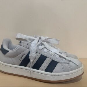 Adidas Campus Sneakers -Crystal White / Core Black / Off White